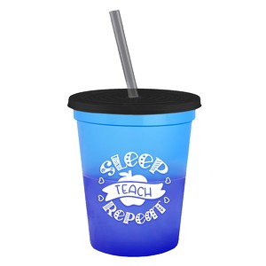 [SC16CCLS] Garyline® Cups-on-the-Go Color-Changing Sport Sipper - 16 oz.