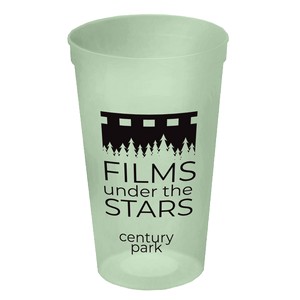 [SC22XG] Garyline® Cups-on-the-Go Glow-in-the-Dark Stadium Cup - 22 oz.
