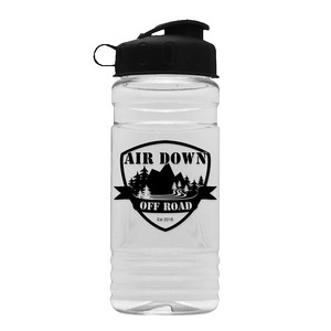 [TB20F] Garyline® Clear Bottle with Flip Lid - 20 oz.