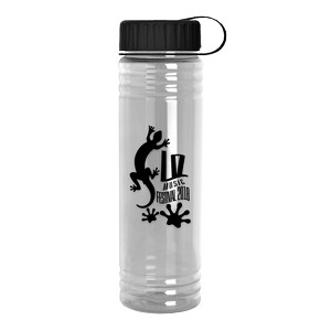 [TB24T] Garyline® Slim Fit Bottle with Tethered Lid - 24 oz.