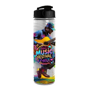 [TB24U] Garyline® Slim Fit Bottle with Flip-Top Lid - 24 oz.