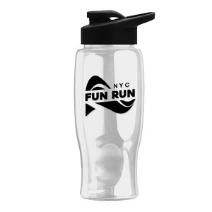 Garyline® Poly+ Bottle with Drink-Thru Lid - 27 oz.