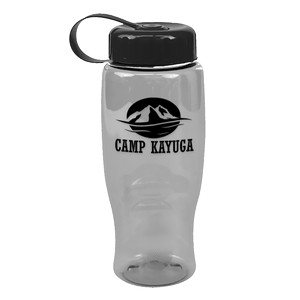 [TB27T] Garyline® Poly+ Bottle with Tethered Lid - 27 oz.