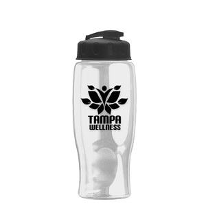 [TB27U] Garyline® Poly+ Bottle with Flip-Top Lid - 27 oz.