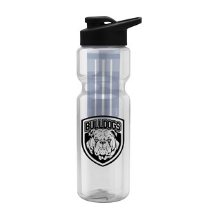 [TB28DIX] Garyline® Champ Bottle with Drink-Thru Lid and Infuser - 28 oz.