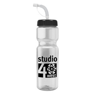Garyline® Champ Bottle with Straw Lid - 28 oz.