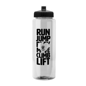 [TB32] Garyline® Guzzler Bottle with Push-Pull Lid - 32 oz.
