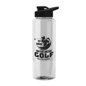 [TB32D] Garyline® Guzzler Bottle with Drink-Thru Lid - 32 oz.