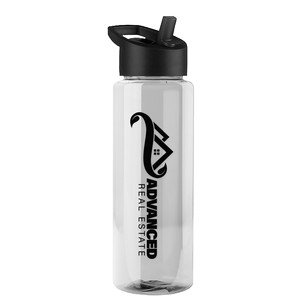 [TB32H] Garyline® Guzzler Bottle with Flip-Straw Lid - 32 oz.