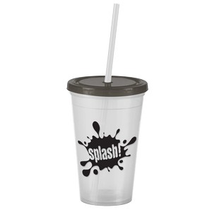 [TCP16] Garyline® Pioneer Insulated Tumbler with Straw - 16 oz.