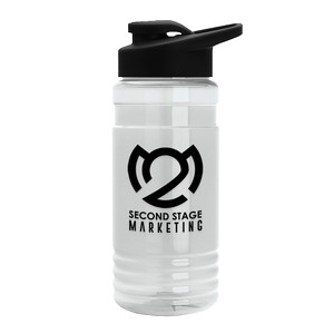 Garyline® Groove Tritan® Bottle with Drink-Thru Lid - 20 oz.