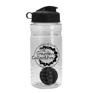 [TRB20FM] Garyline® Groove Tritan® Shaker Bottle with Flip-Top Lid and Mixing Ball - 20 oz.