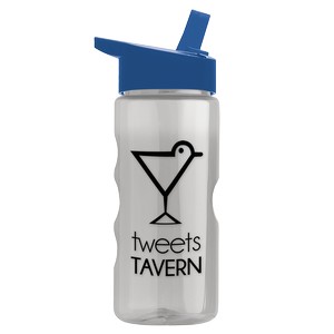 [TRB22H] Garyline® Mini Mountain Tritan® Bottle with Flip-Straw Lid - 22 oz.