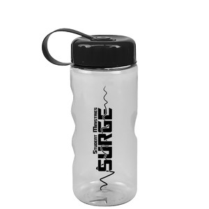 [TRB22T] Garyline® Mini Mountain Tritan® Bottle with Tethered Lid - 22 oz.