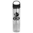 Garyline® Wave Tritan® Bottle with Oval Crest Lid - 24 oz.