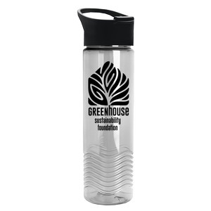 [TRB24P] Garyline® Wave Tritan® Bottle with Pop-Up Lid - 24 oz.