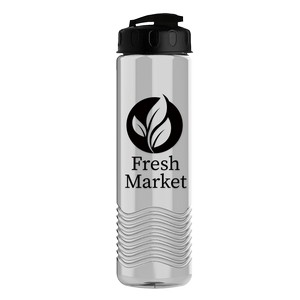 [TRB24U] Garyline® Wave Tritan® Bottle with Flip-Top Lid - 24 oz.