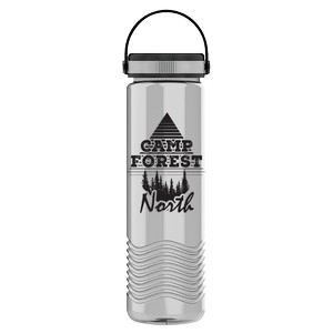 [TRB24Z] Garyline® Wave Tritan® Bottle with Grip Lid - 24 oz.