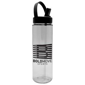 [TXB28SW] Garyline® Freedom Tritan® Bottle with Flip-Straw, Swivel-Handle Lid - 28 oz.