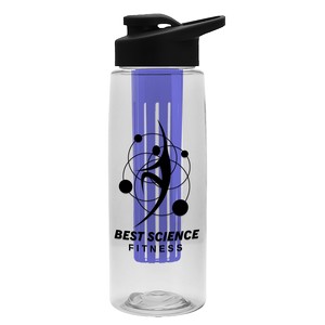 [TXB63DI] Garyline® Flair Tritan® Bottle with Drink-Thru Lid and Infuser - 26 oz.