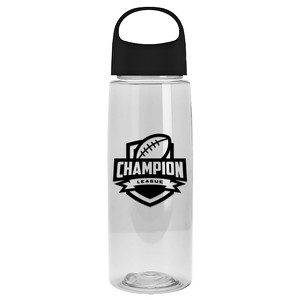 [TXB63LN] Garyline® Flair Tritan® Bottle with Oval Crest Lid - 26 oz.