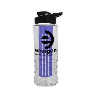 [TXB93DI] Garyline® Salute Bottle with Drink-Thru Lid and Infuser - 24 oz.