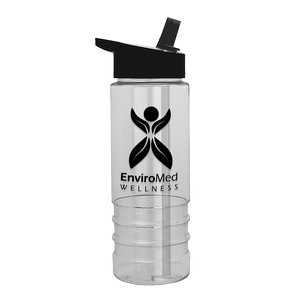 Garyline® Salute Bottle with Flip-Straw Lid - 24 oz.