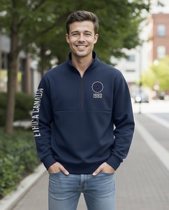 Quarter-zip sweater - unisex