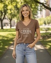 Women's V-neck t-shirt