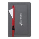 Sleek Zippered Pocket Journal
