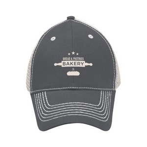 [VHDW7313] Heavy Stitch Cap With Mesh