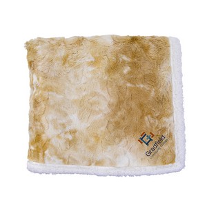 [VOUT027] Rosewood Sherpa Blanket