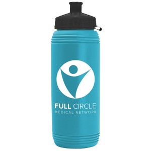 [WB16T] Garyline® Pint Sport Bottle with Tethered Push-Pull Lid - 16 oz.