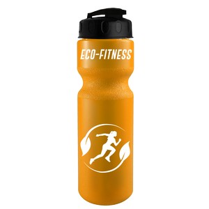 [WB28CU] Garyline® Journey Bike Bottle with Flip-Top Lid (Colors) - 28 oz.