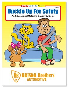 [20635] Good Value™ Coloring Book: Buckle Up for Safety