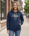 Contrast hooded sweatshirt - unisex (MIN 100)