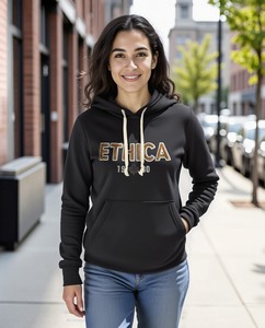 Women's hooded sweatshirt
