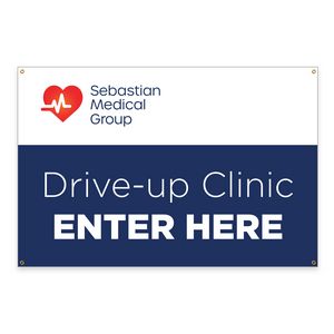 48"h x 72"w Custom Vinyl Banner