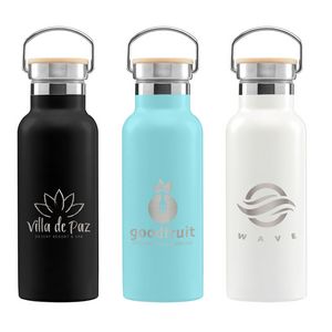 [WBO-L] Oahu - 16 oz. Double-Wall Stainless Canteen Bottle - Laser