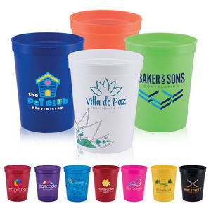 [WBS-C] Touchdown - ColorJet - Full Color 16 Oz. Stadium Cup