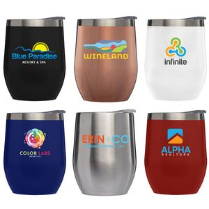[WCJ-C] Escape - 11 oz. Double-Wall Stainless Wine Cup - Full Color