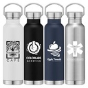 Apollo - 23 oz. Double Wall Stainless Steel Water Bottle with Lid