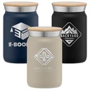 Nordic - 9 oz. Double Wall Copper-Lined Stainless Steel Tumbler with Bamboo Lid