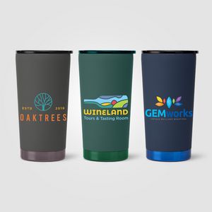 [WEW-C] Whistler Monochrome - 18 oz. Double-Wall Stainless Tumbler - ColorJet