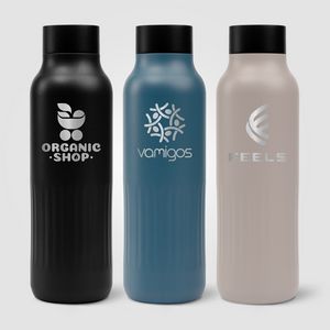 [WGC-L] Majesty Recycled Stainless Steel Bottle - 20 oz. - Laser Engraved