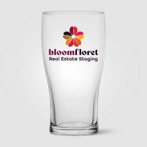 [WGT-C] Brewster Beer Glass - 16 oz. - ColorJet