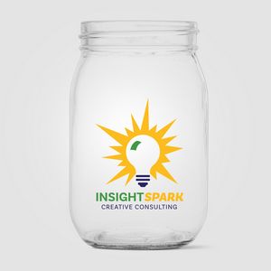 [WJN-C] Root Jar Glass - 16 oz. - ColorJet