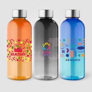 [WJO-C] Skye rPET Twist Cap Water Bottle -17 oz. - Full-Color Inkjet