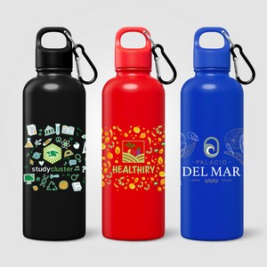 [WKB-C] Portland Plus Recycled Stainless Steel Water Bottle - 25 oz. - ColorJet