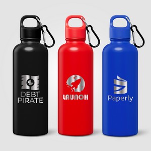 Portland Plus Recycled Stainless Steel Water Bottle - 25 oz. - Laser Engraved